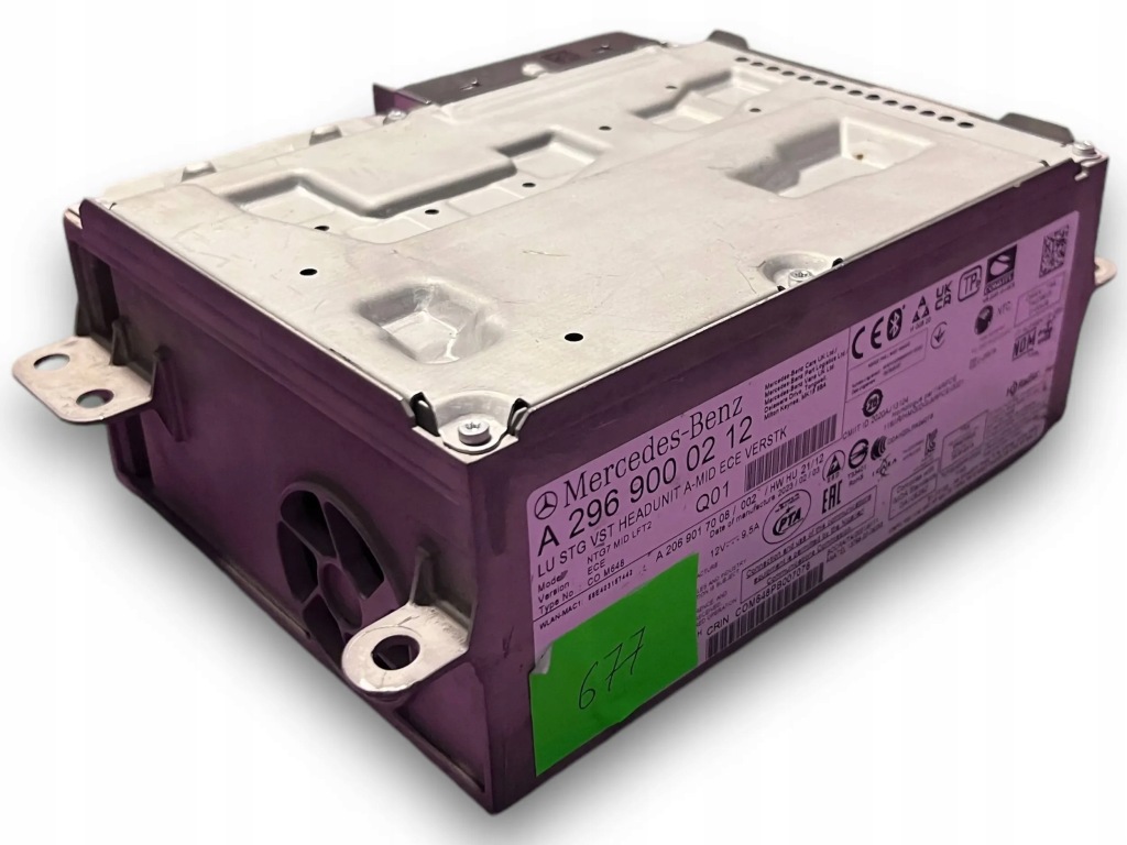 фото №3, Mercedes eqs x296 радіо navi 2969000212 #677 m