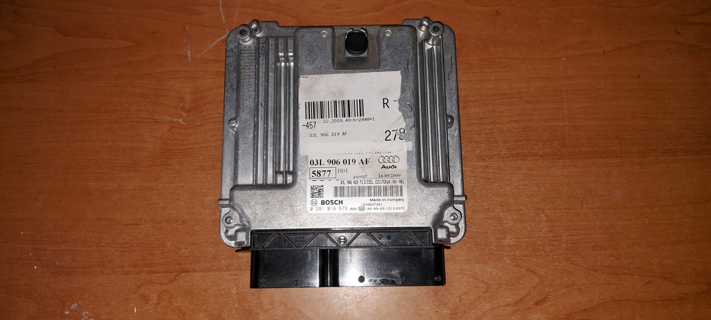 фото №1, Бортовой компьютер блок управления двигателя audi a6 c6 03l906019af