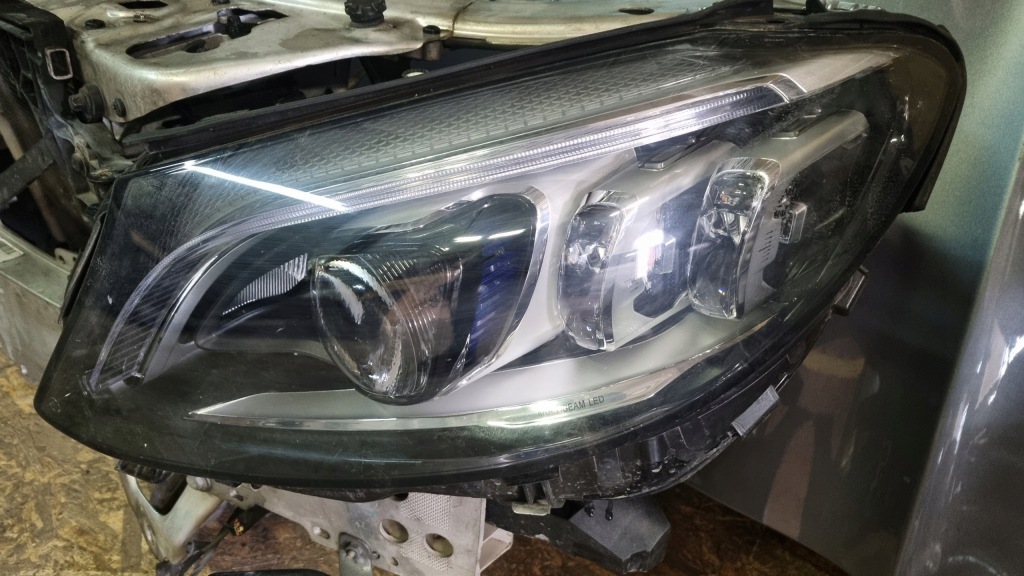 Mercedes w 205 c amg lift бампер капот ремінь радіатор крила multibeam Зі Шроту