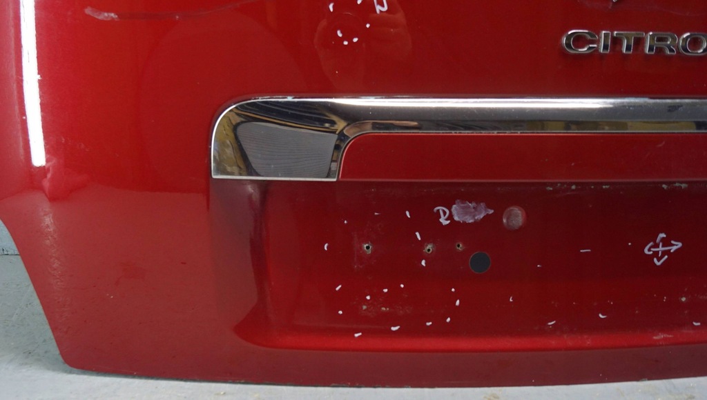 фото №11, Крышка багажника багажника задняя citroen c3 picasso lift k489