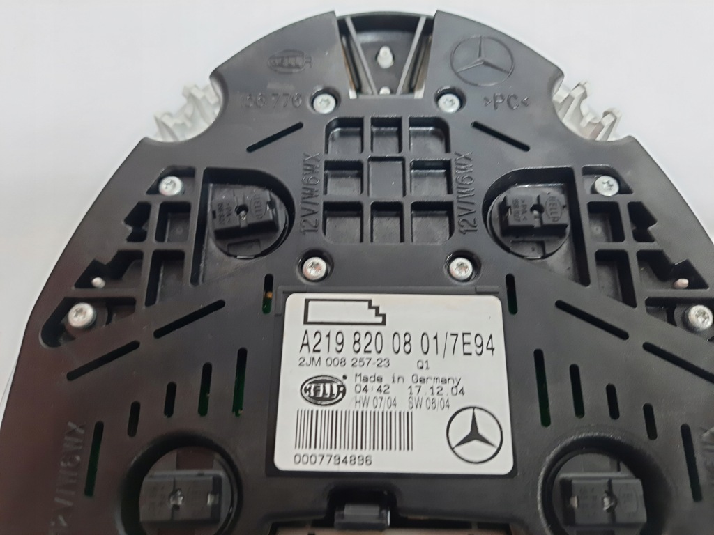 фото №4, Mercedes w219 cls лампа стельовий 2198200801