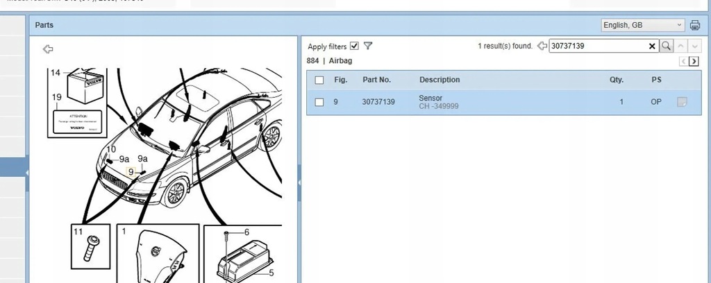 фото №5, Volvo s40 2005 датчики удара