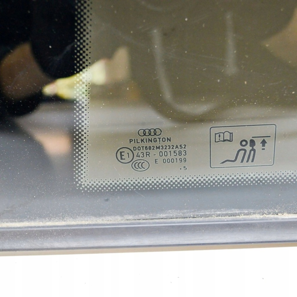 фото №6, Audi a3 s3 8v 2015 левая сторона стекло кузовная задняя