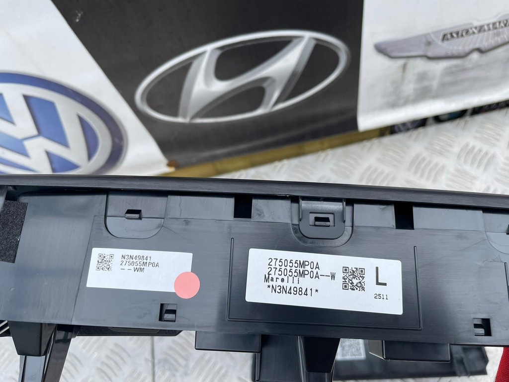 фото №7, Nissan ariya панель консолі dekor молдинг 275055mp0a