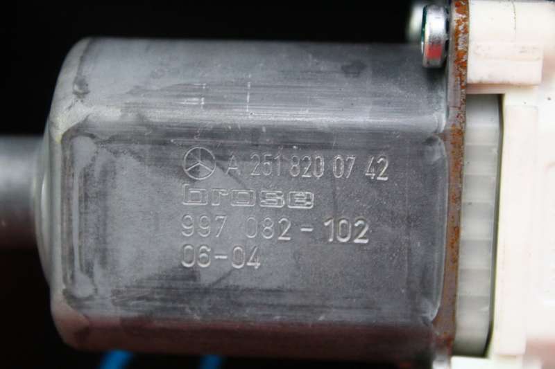 фото №9, Подъемник стекло левый перед mercedes r-klasa w251