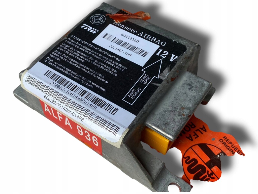 фото №1, Alfa romeo 166 блок керування модуль подушка безпеки новий оригінальний 60626560 m