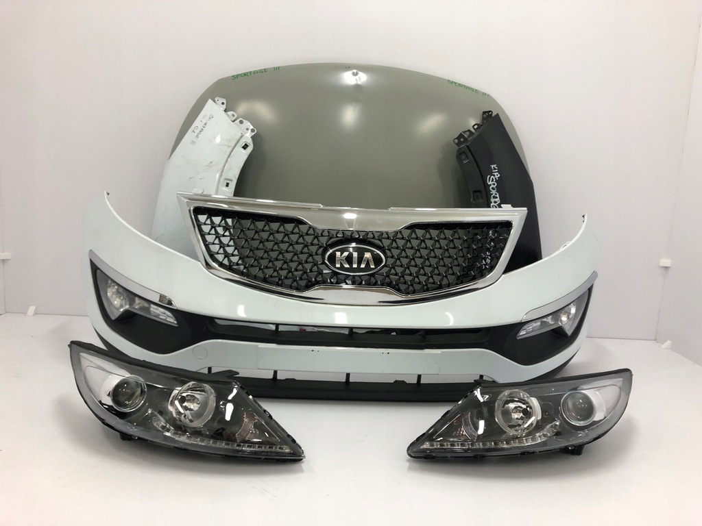 фото №1, Kia sportage iii 2010-2015 капот бампер лампа