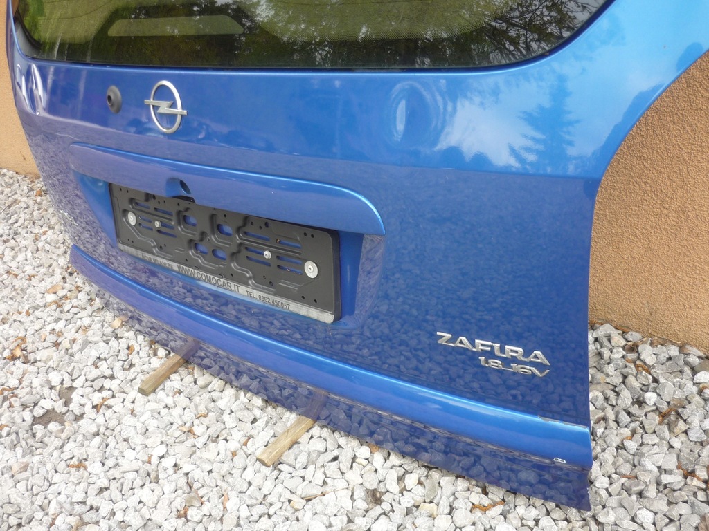 фото №8, Кришка багажника задня багажника з скло opel zafira a z291 bez корозія