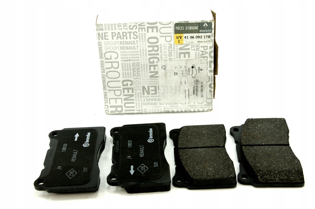 фото №4, Гальмівні колодки ham.r megane iii rs перед ren 410609317r