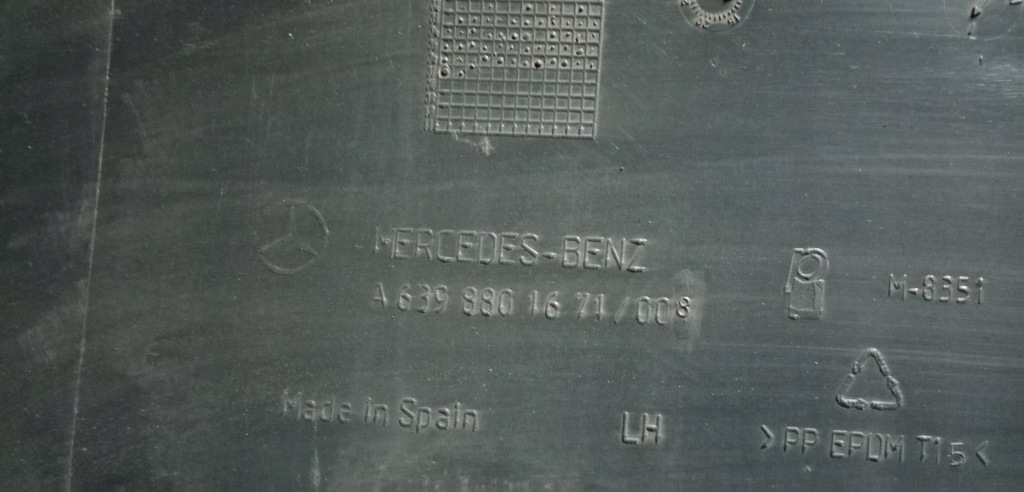 фото №8, Mercedes vito w639 03- уголок бампера левый