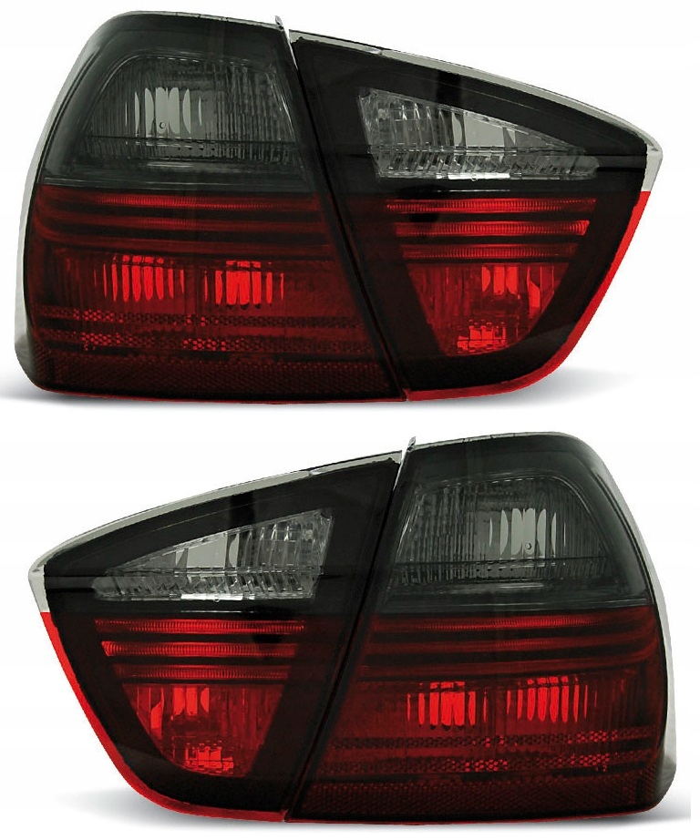 фото №1, Лампы задняя тюнинг red smoke bmw 3 e90 sedan 2005-08