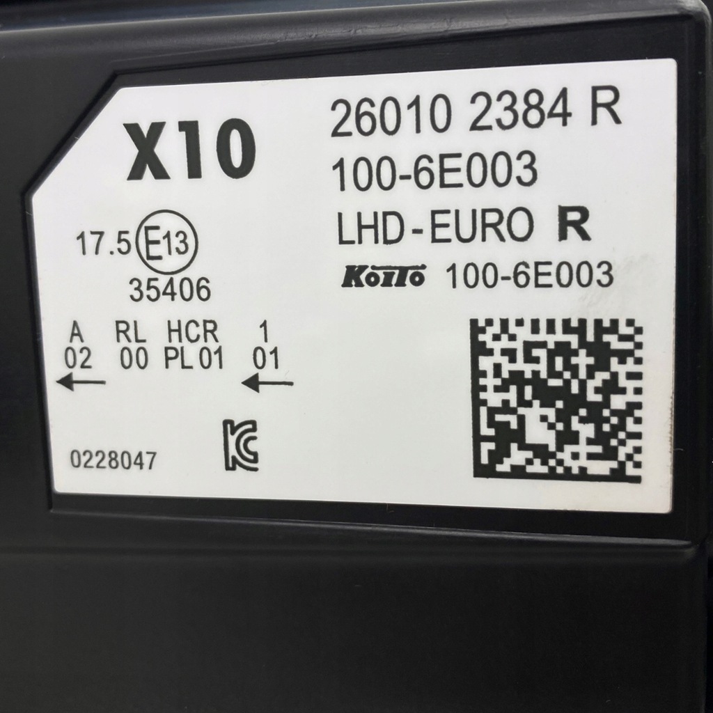 фото №13, Nowa оригинальный номер лампа фара renault zoe z.e 2019 -