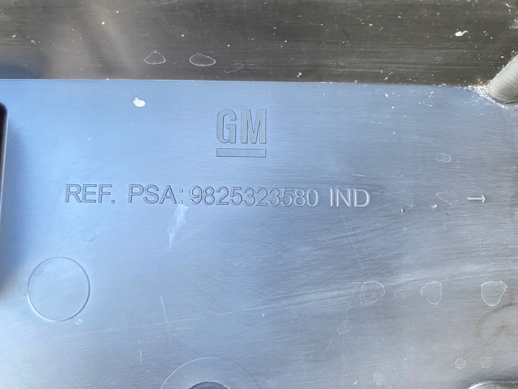 фото №8, Плита защита нижняя бампера opel combo e proace berlingo 4