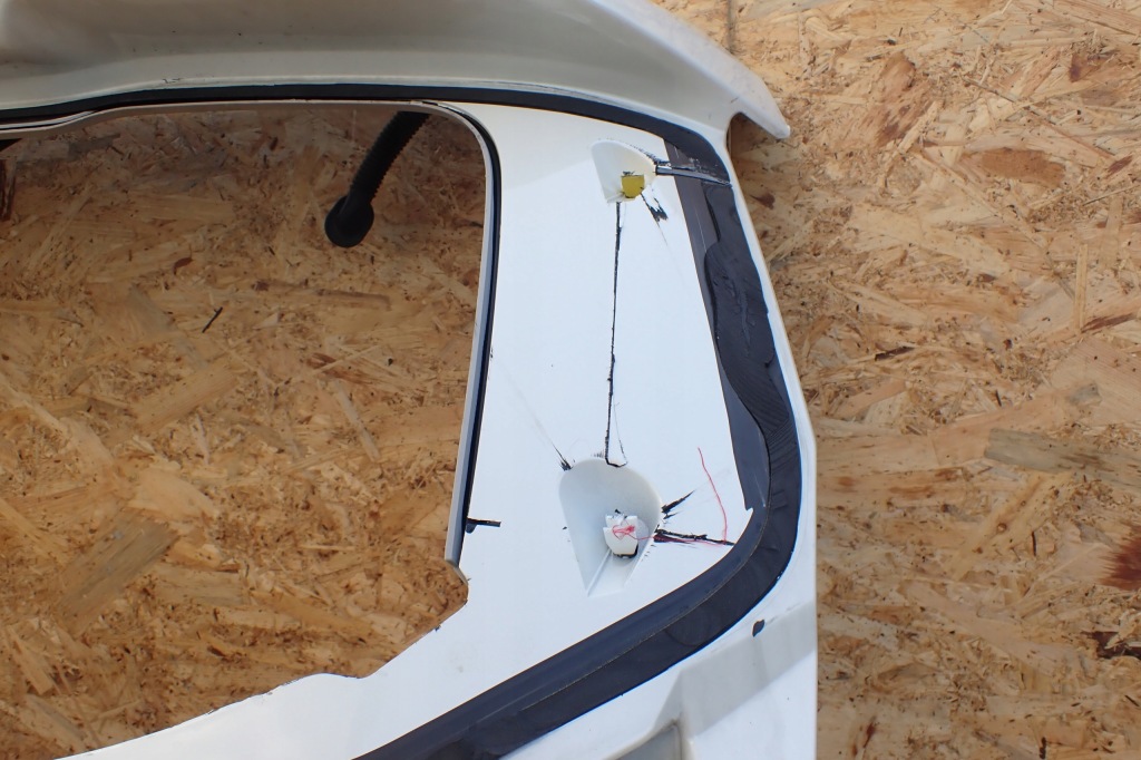 фото №6, Nissan x-trail t32 14- крышка багажника задняя крышка багажника задняя задняя