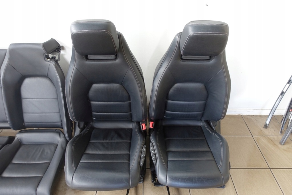 фото №4, Mercedes w207 cabrio сидіння оббивка салон сидіння з підігрівом