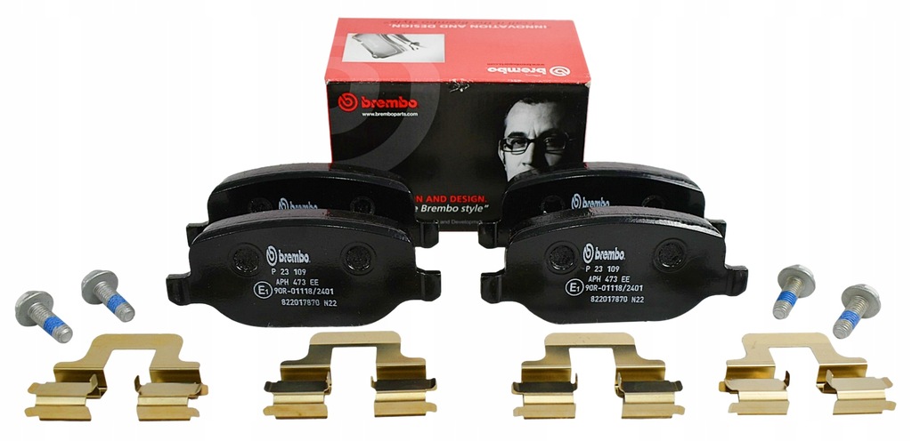 фото №1, Brembo p23109 тормозные колодки тормозные задняя alfa romeo 159 spider brera