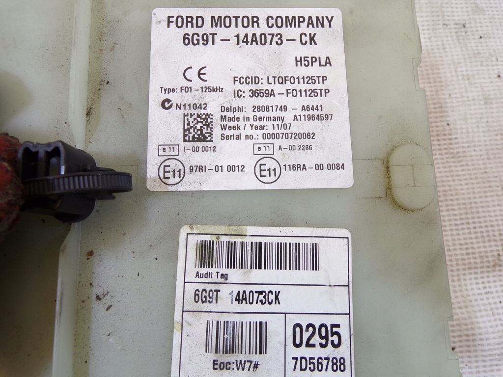 фото №8, Набір стартовий ford smax s-max 1.8 tdci 5ws40589b