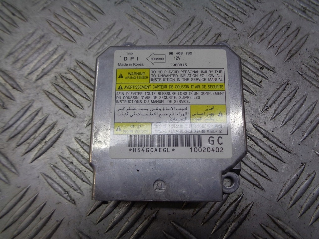 фото №1, Модуль подушка безопасности chevrolet aveo t200 96406169