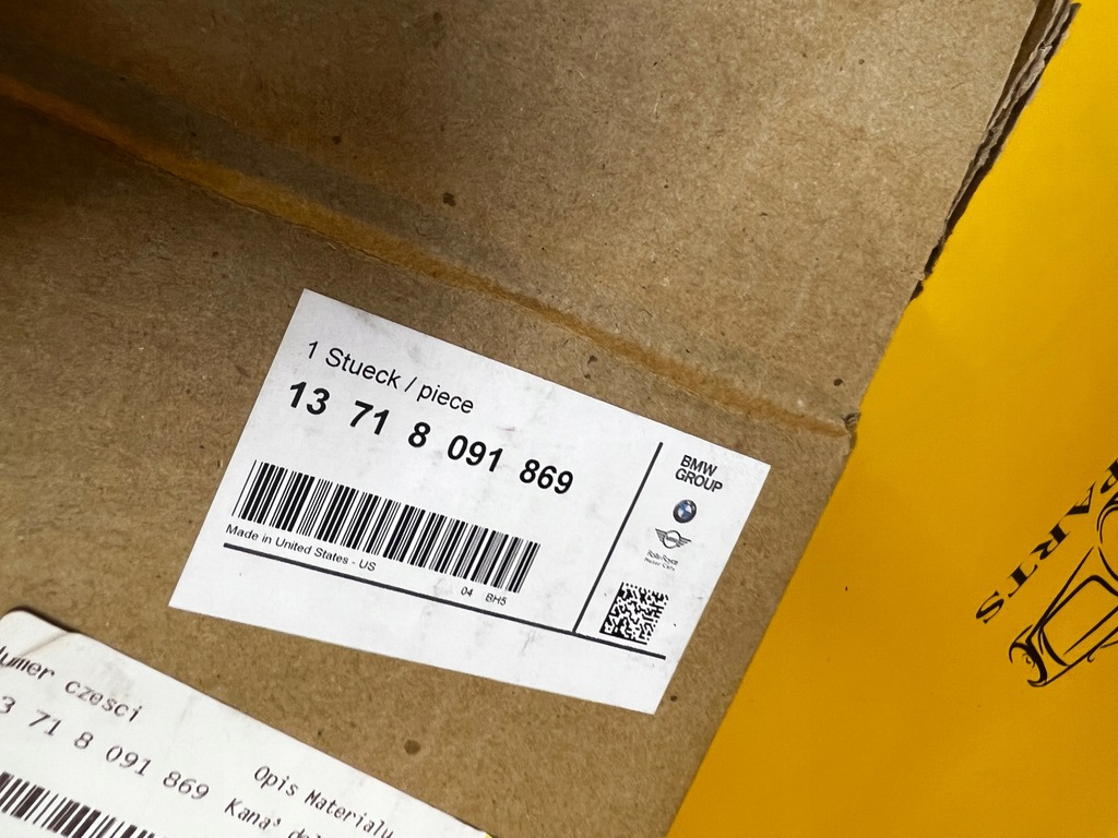 фото №9, Канал впуск повітрозабірник повітря лівий bmw x5m g05 x6m g06 xm g09 новий oem