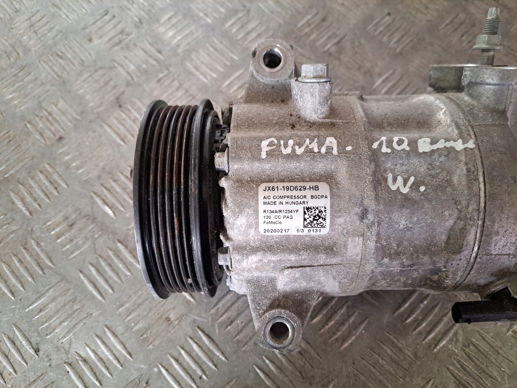 фото №5, Ford puma 2020 r 1.0 ecoboost компресор кондиціонера