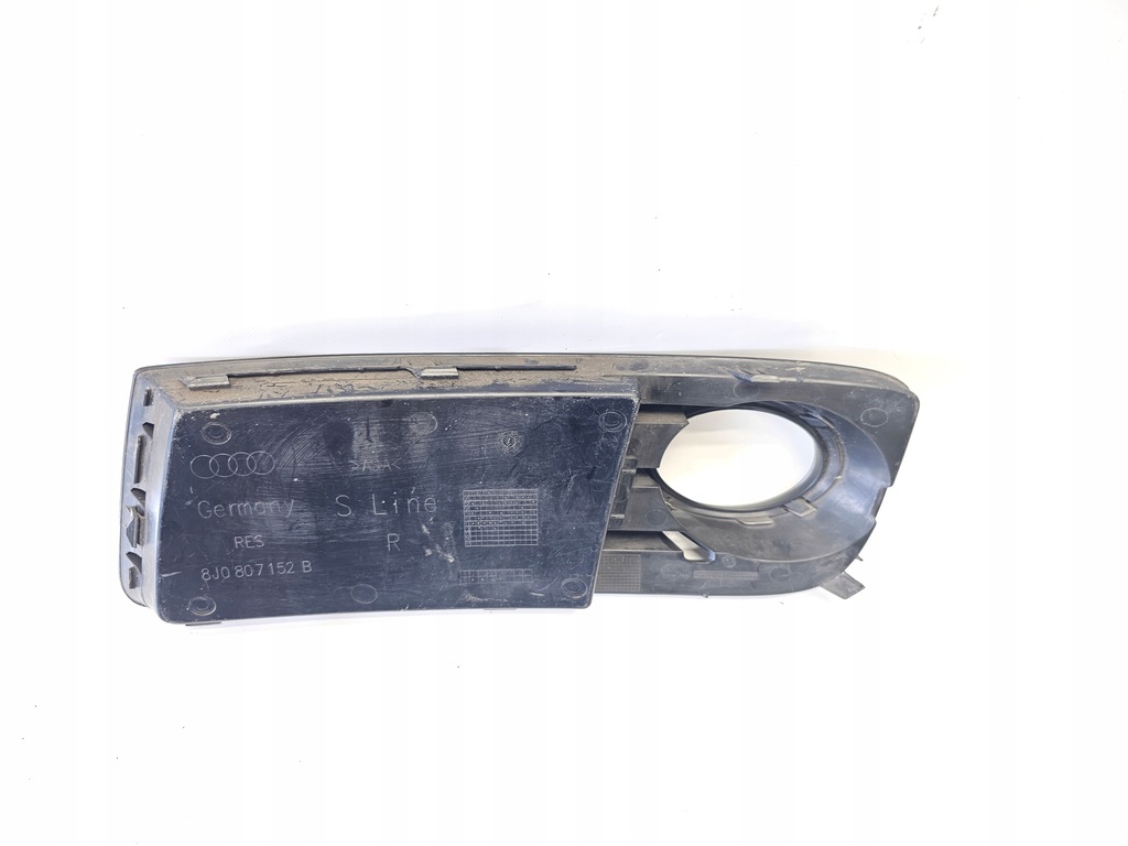 фото №8, Решітка бампера audi tt s-line 8j 8j0807682j 2006-2014 оригінальна