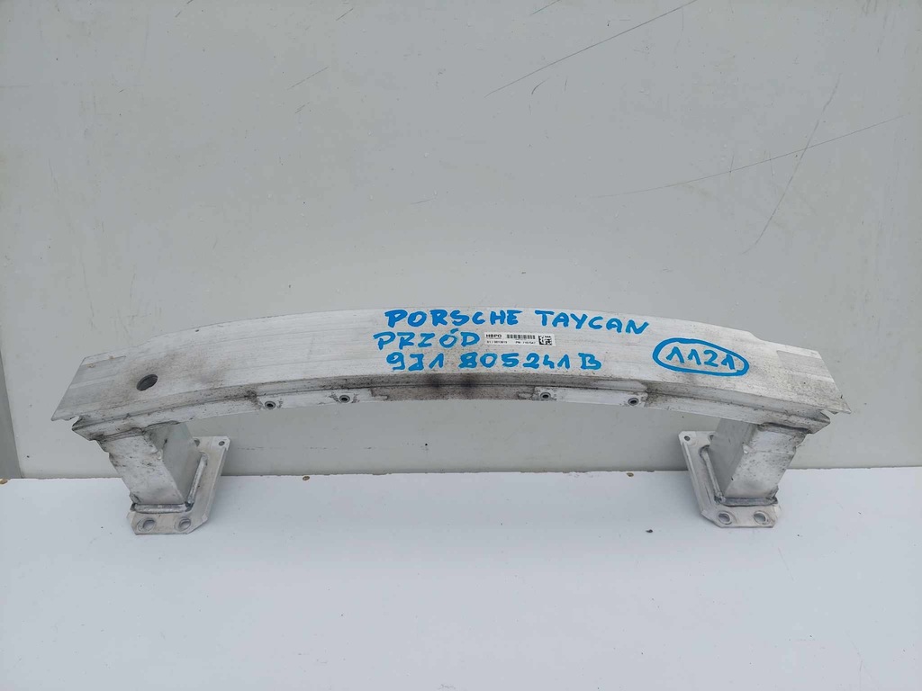 фото №1, Porsche taycan 9j1 балка бампера перед передняя