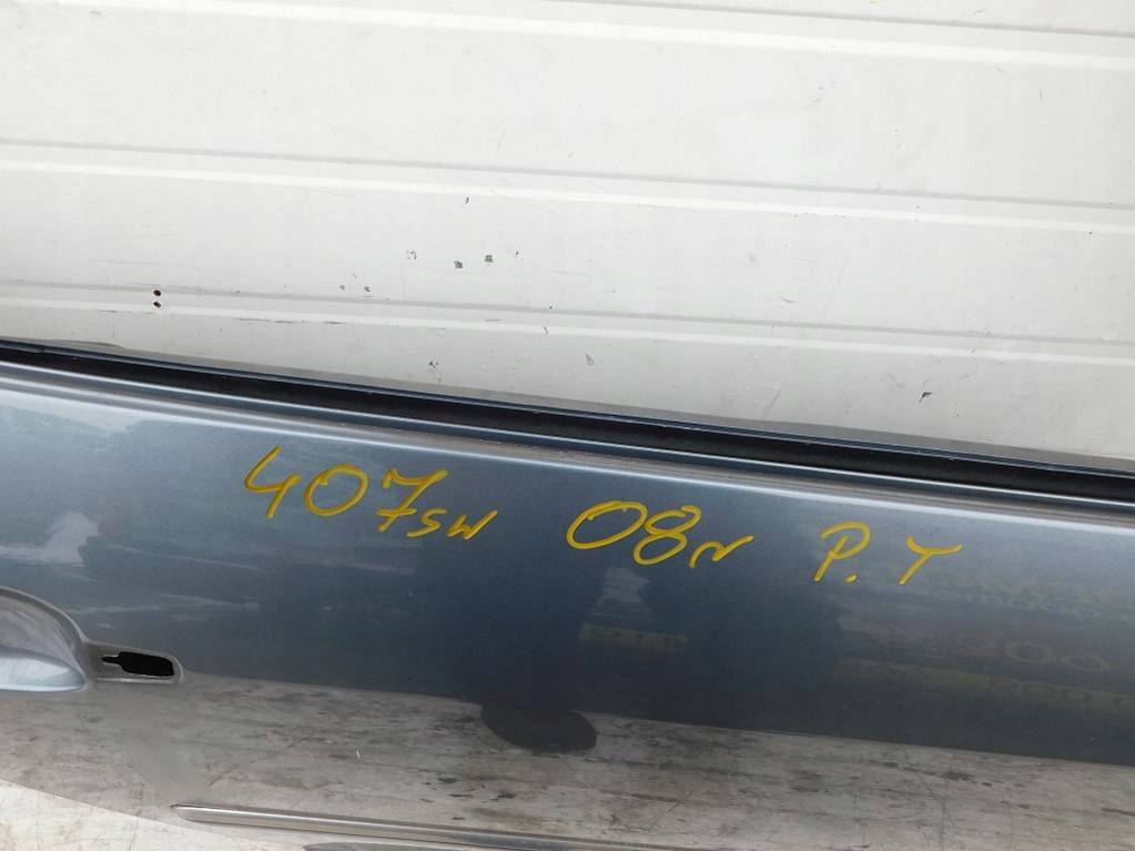 фото №8, Peugeot 407 sw 1.6hdi 2008r двері правий задня