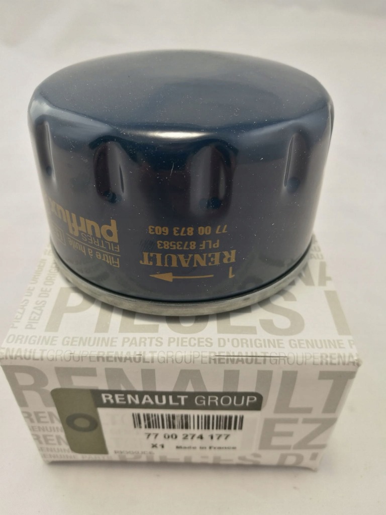 фото №2, Фильтр масла renault clio iii 7700274177 оригинал