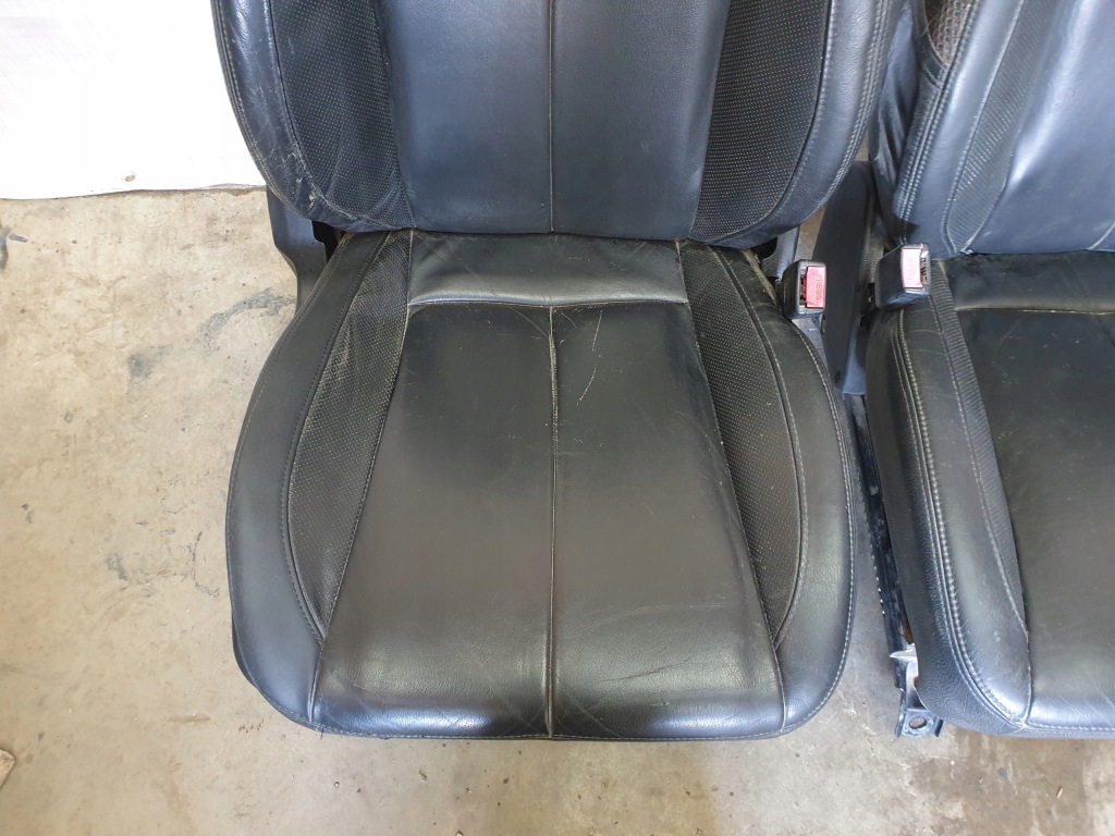 фото №8, Ssangyong rexton 1 i 04- 2,7 сиденье передний кожа водителя пассажира заднее сиденье