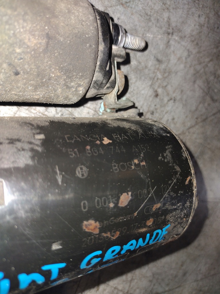 фото №9, Стартер 51804744 fiat grande punto 1.4
