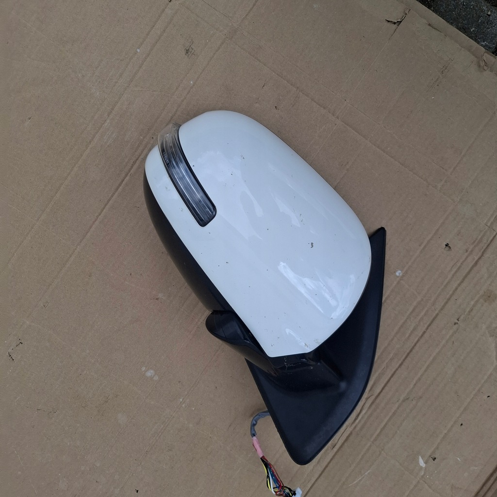 фото №11, Mitsubishi asx 10-19 з поворотник дзеркало праве rh 9 pin 9p europa білий w37