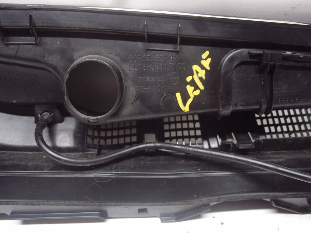 фото №9, Жабо пластиковый nissan leaf ii 668625sa0a