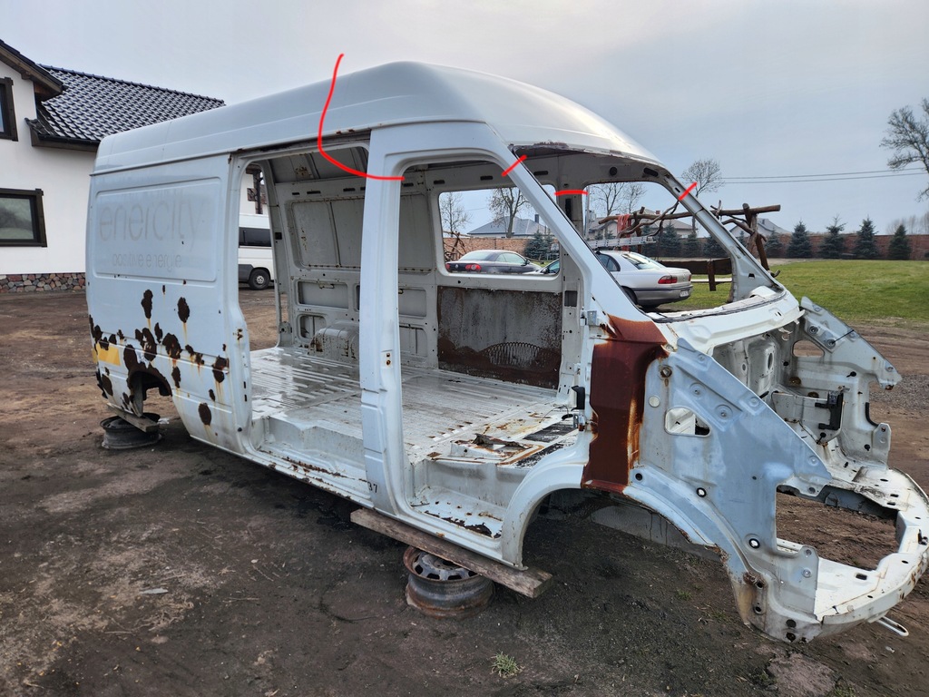фото №13, Czapka h2 крыша nad кабина volkswagen lt mercedes sprinter 95-06 перед