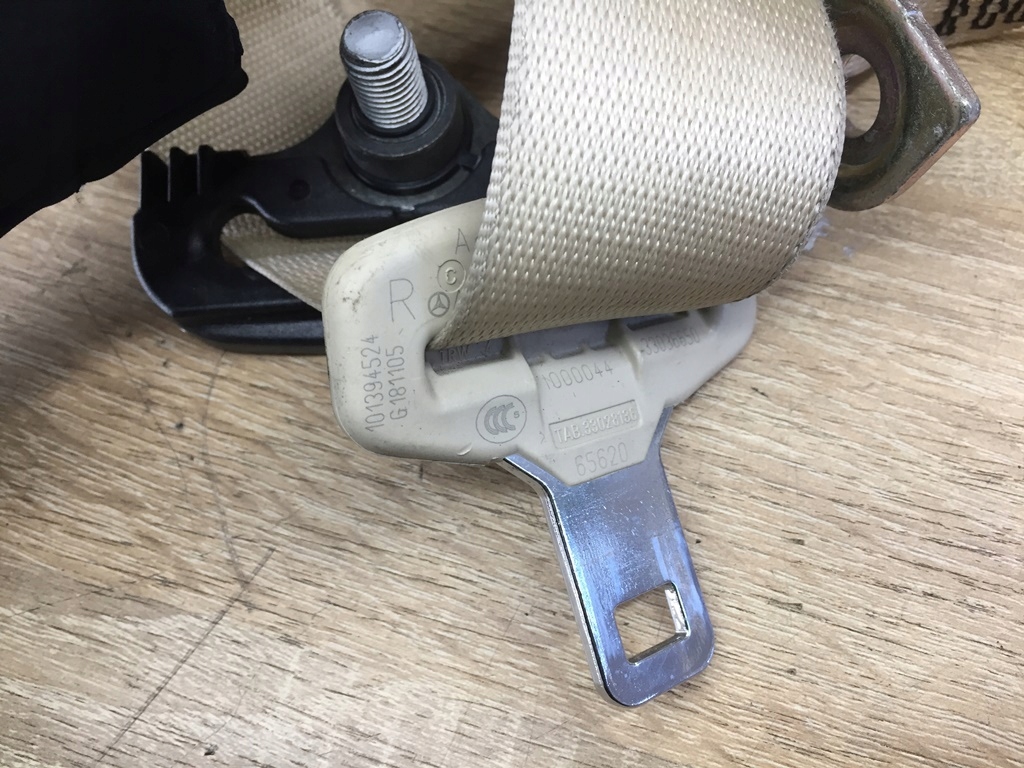 фото №15, Pas безопасности задняя правый mercedes w221 чёрный