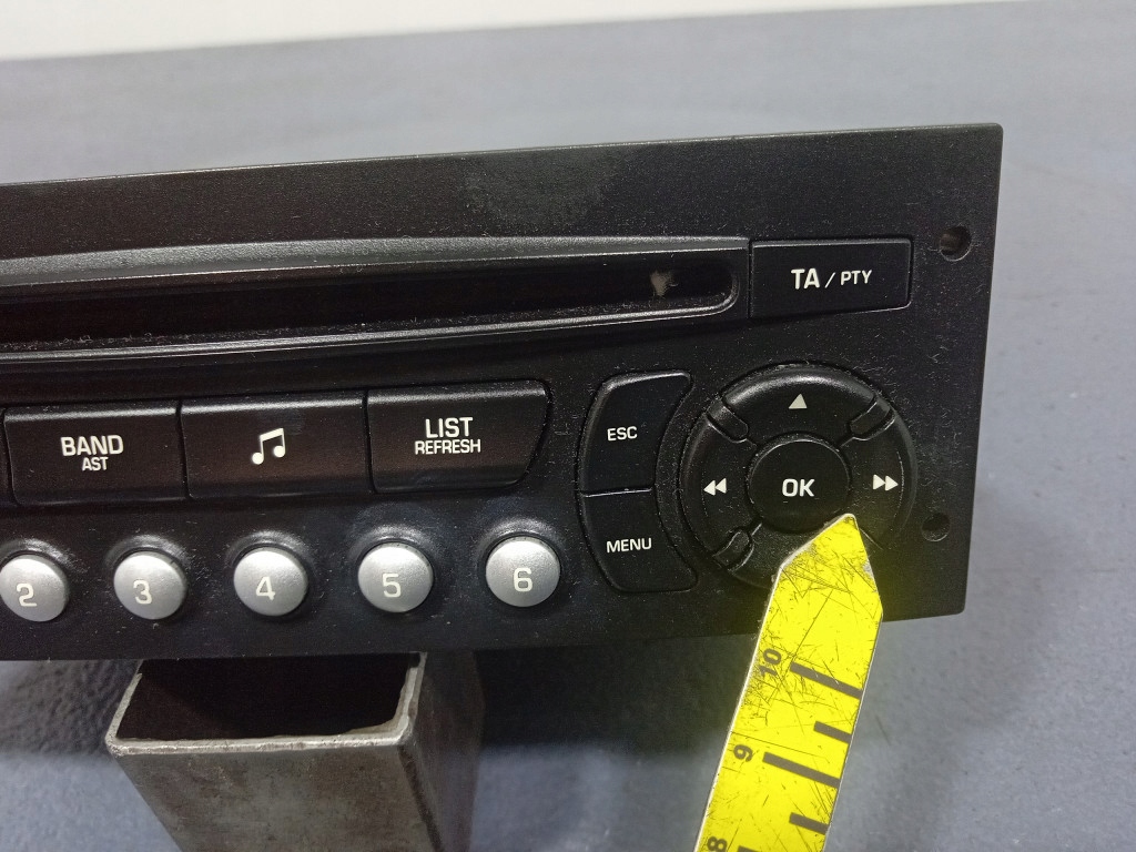 фото №8, Peugeot 207 06- радіо cd заводський oem 96591229xt