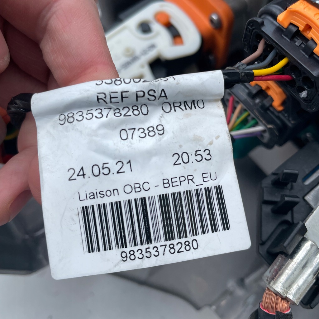 фото №9, Peugeot 3008 ii 1.6 thp гібрид модуль акумулятор роз'єм 9843893380 9835378280