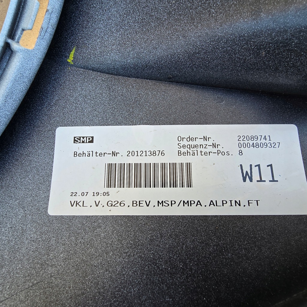 фото №12, Bmw 4 g26 m-pakiet бампер перед передний pdc