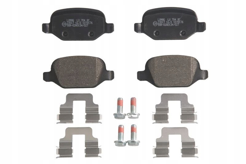 Купити Гальмівні колодки гальмівні breck 23517 00 704 00