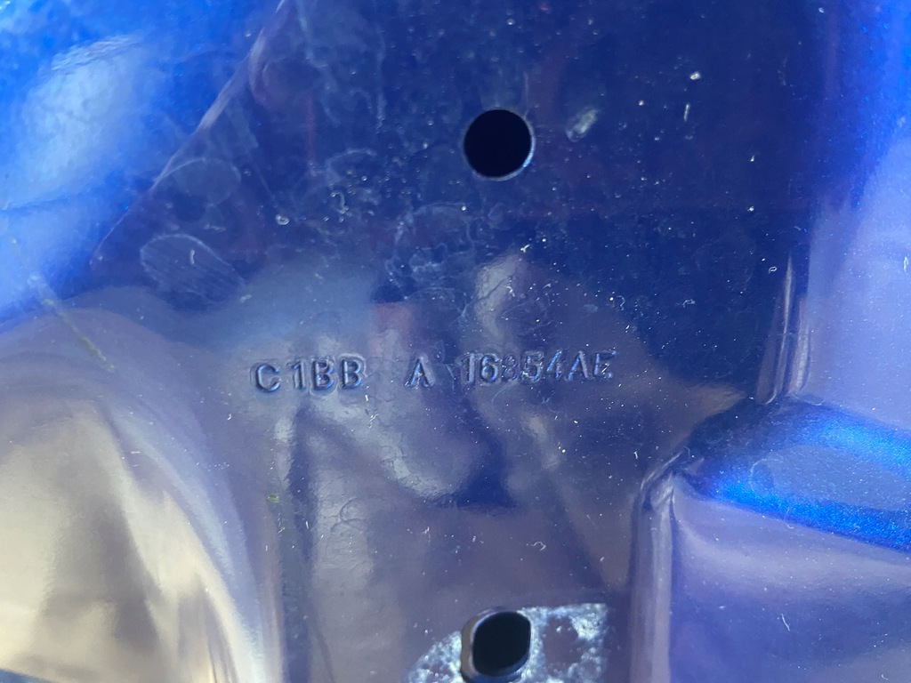 фото №9, Ford fiesta mk7 lift 2012-2017 капот перед deep impact blue оригинал