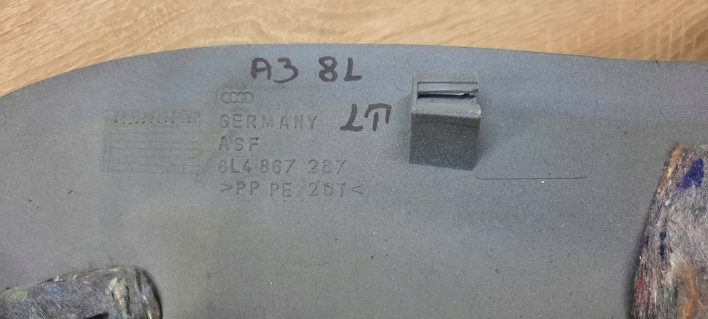 фото №6, 8l4867287 захист стійка лівий задня audi a3 8l