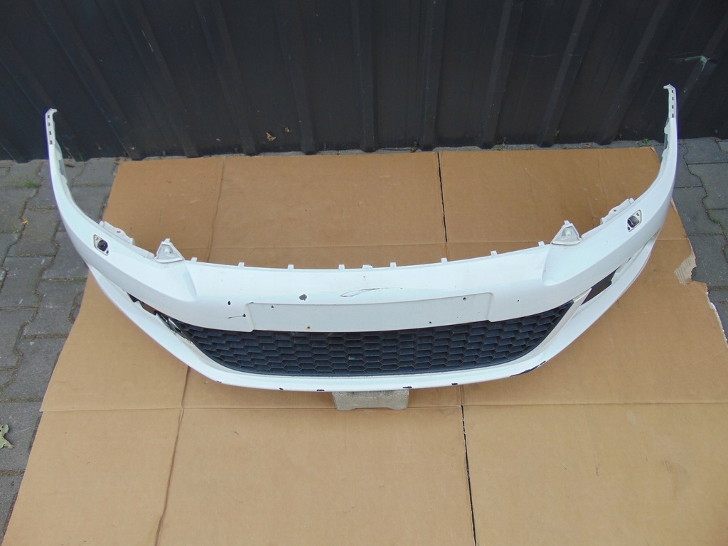 фото №11, Бампер перед передний vw scirocco 1k8807221l белый