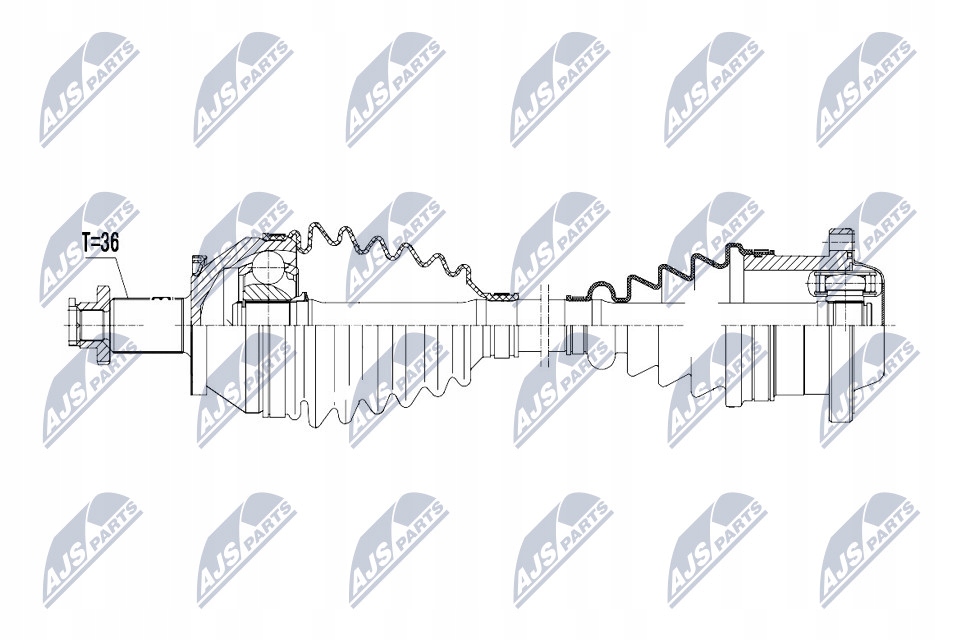 фото №3, Nty npw-vw-095 wał приводной