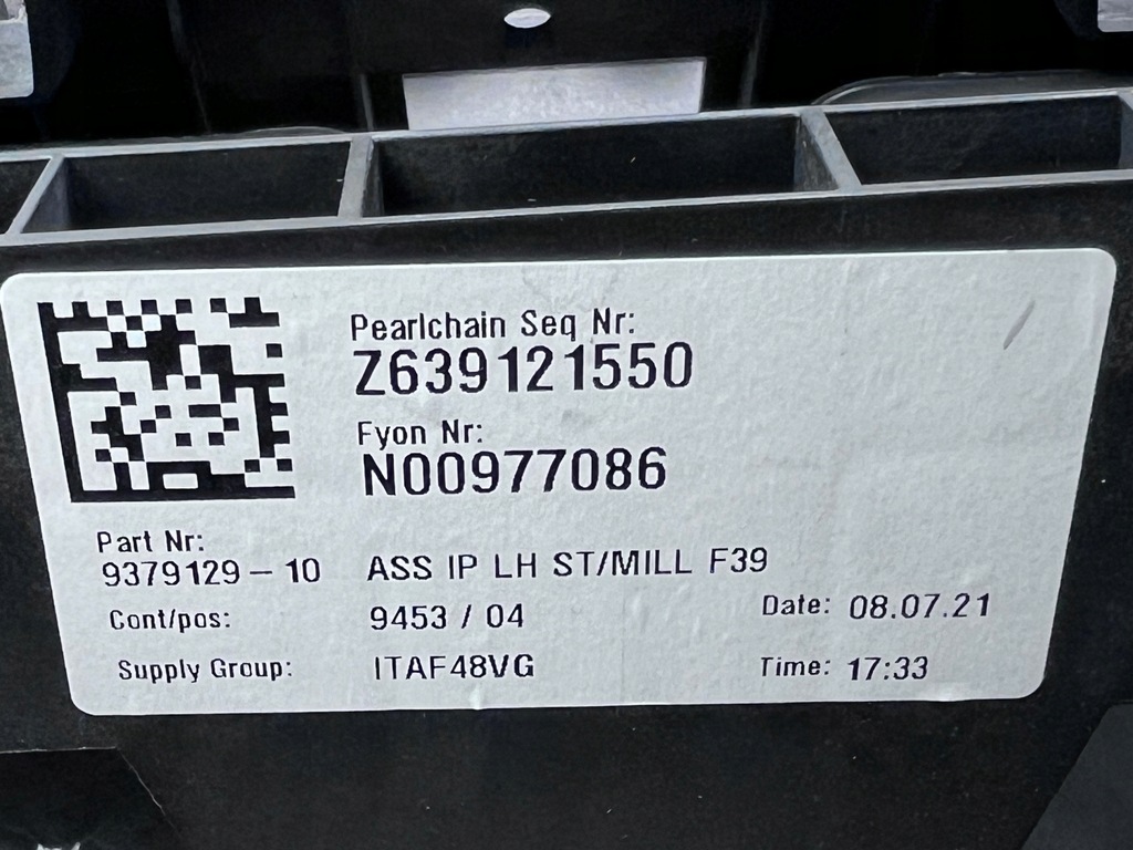 фото №9, Bmw x2 f39 консоль панель приладів подушка безпеки водія нитка 3295380 оригінал