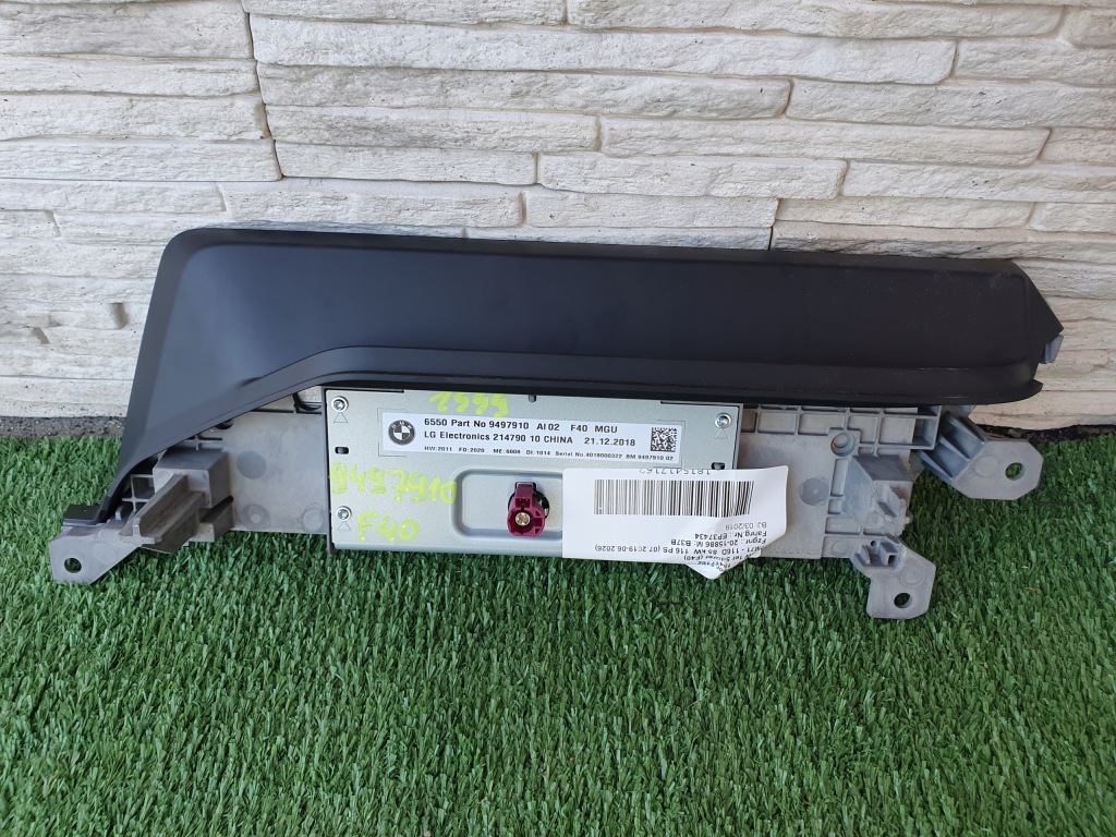 фото №2, Монитор навигации bmw 1 f40 9497910