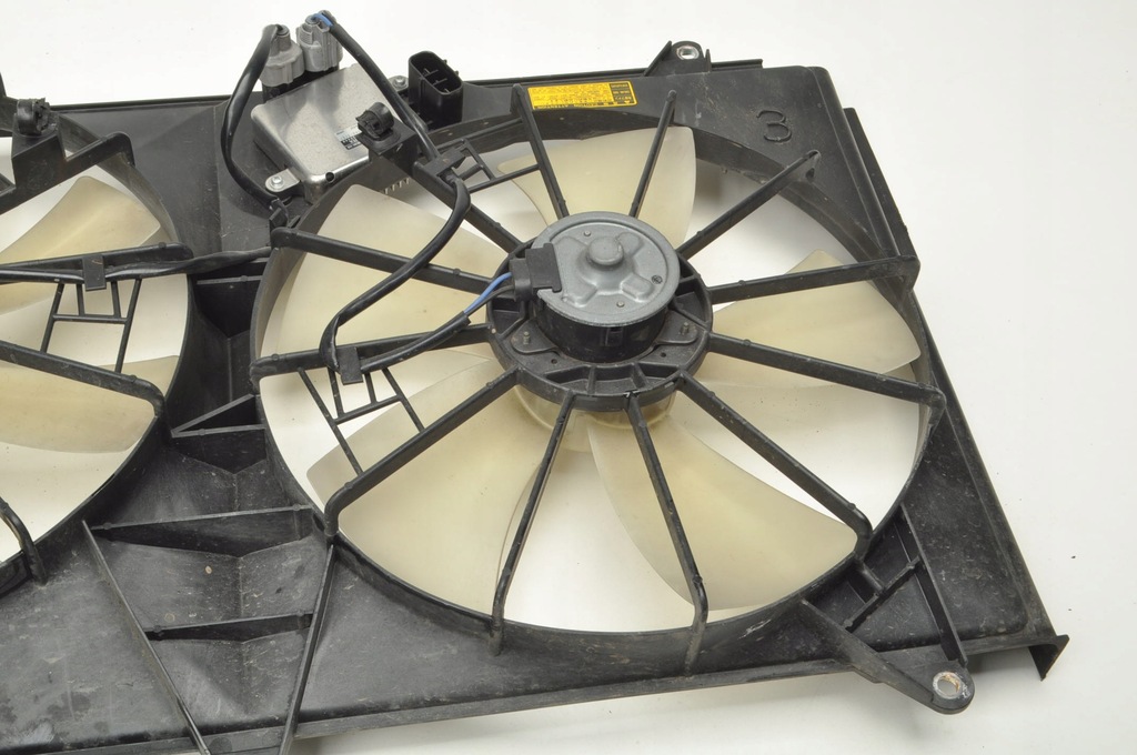 фото №7, Lexus ls iii 4.3 lift вентилятор радиатора 122750-6630 89257-30040