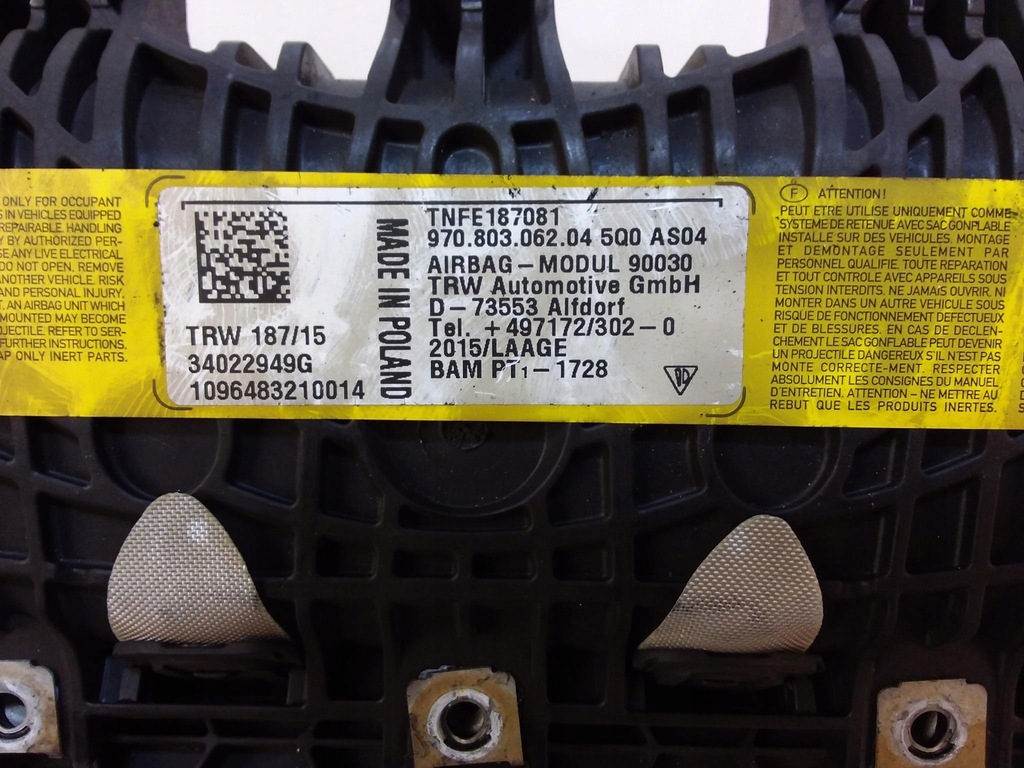 фото №5, Panamera i 970 gts подушка колінна пасажира