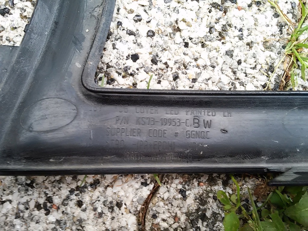 фото №6, Решётка противотуманной фары оригинальный номер левая lub правая bdb ford fusion mk5 19 lift usa