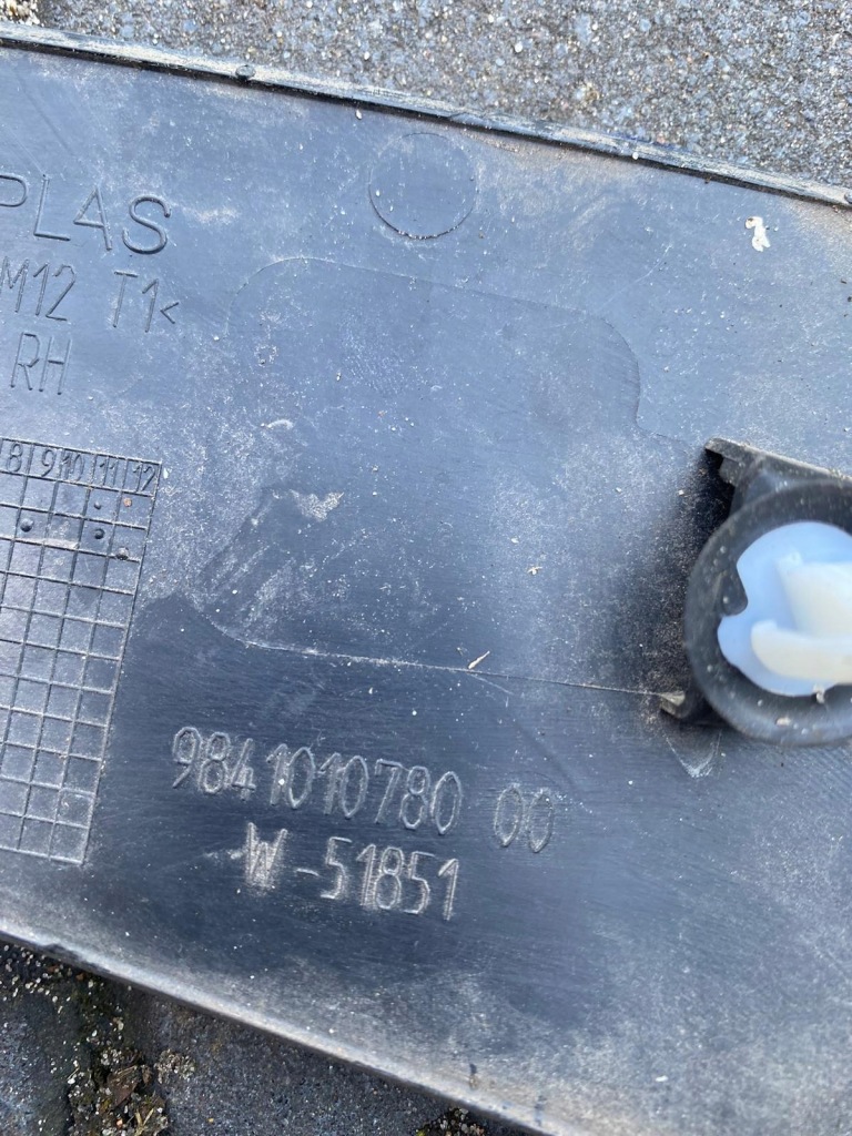 фото №4, Mokka b ii молдинг двері правий задня 9841010780