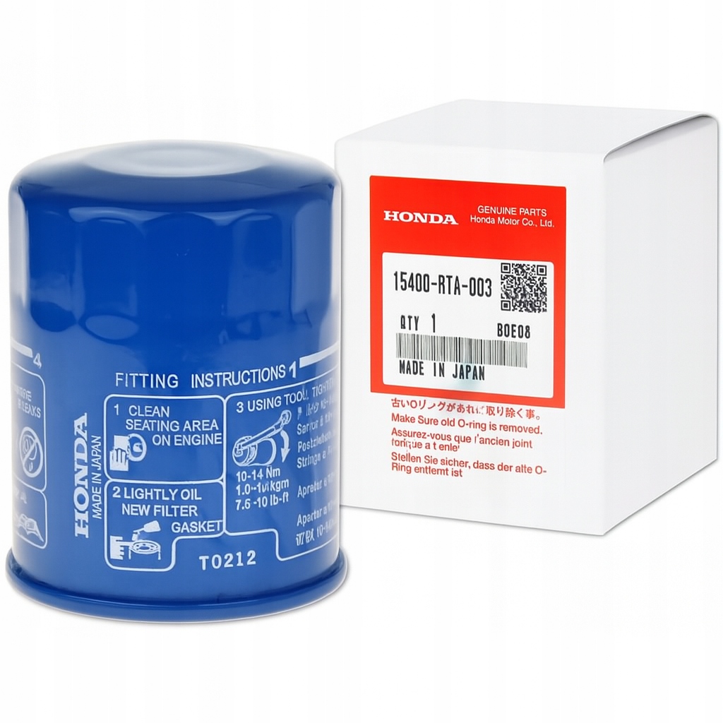 фото №1, Honda оригінальний номер 15400-rta-003 фільтр оливи honda