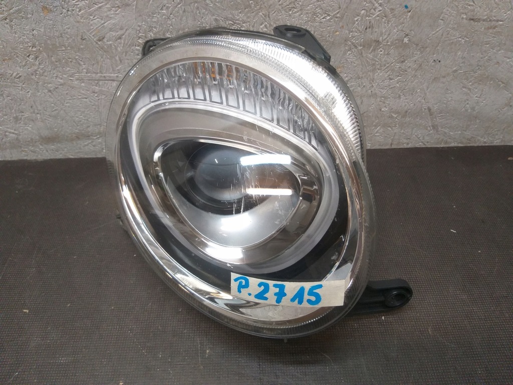 фото №1, Лампа перед правая fiat 500 lift линза